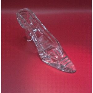 Cinderella Glass Slipper - Handcrafted In Germany 7" Lead Crystal